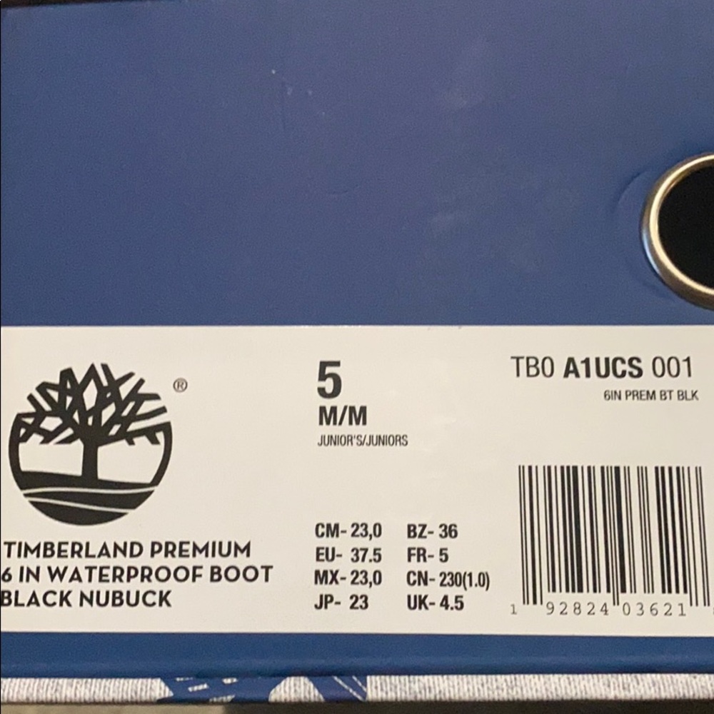 Timberland premium 6 in waterproof boot